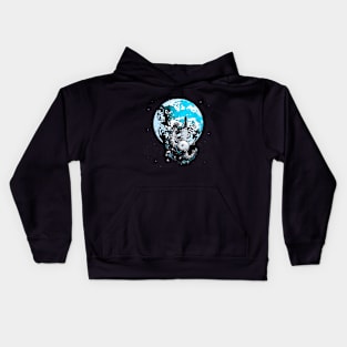 Falling Into Space Kids Hoodie